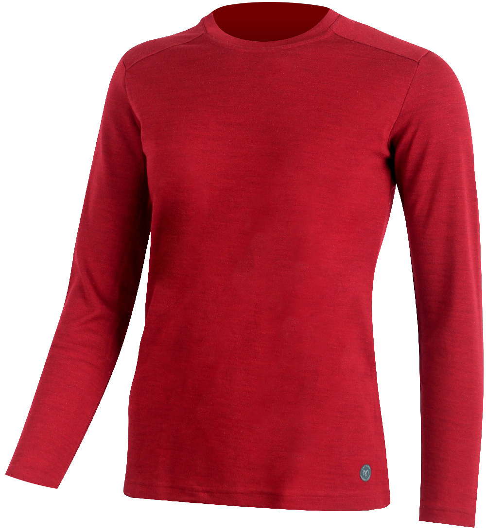 Lasting dámska merino mikina ALEXA 3636 červená Veľkosť: M