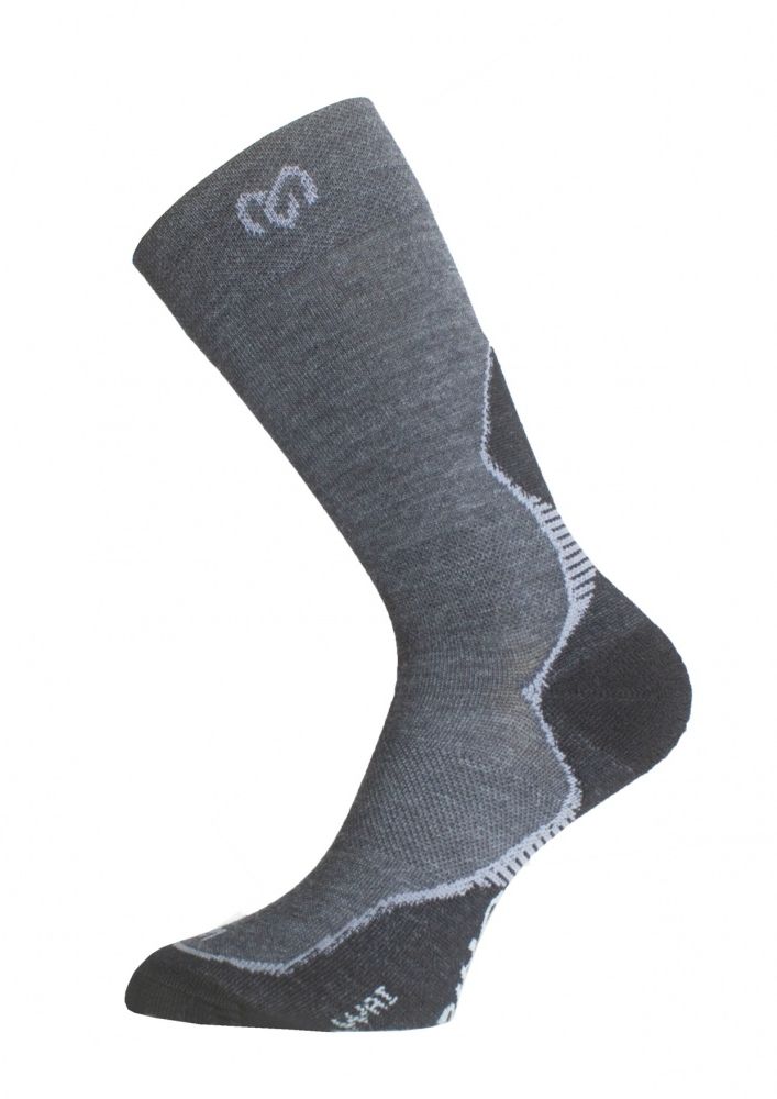 Lasting merino ponožky WAI 816 sivé Veľkosť: L