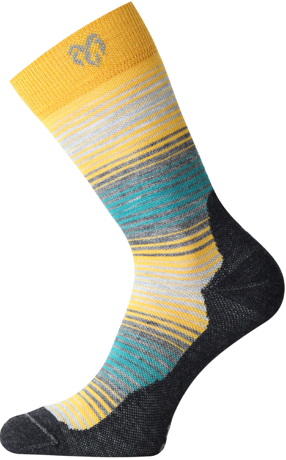 Lasting merino ponožky WLG 208 žlté Veľkosť: L