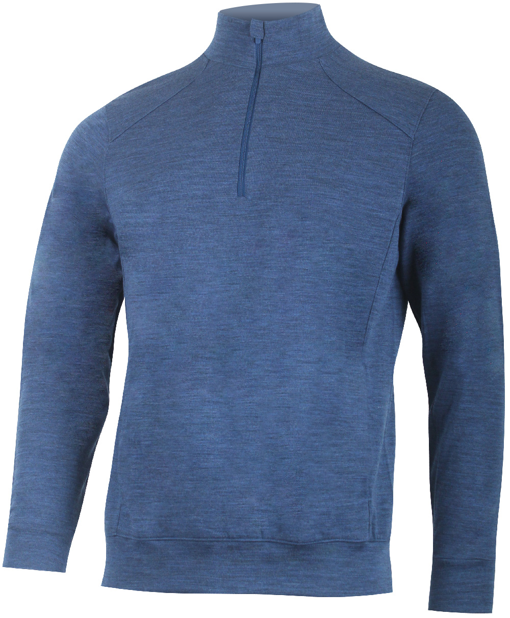 Lasting pánska merino mikina AMIR 5252 modrá Veľkosť: 2XL