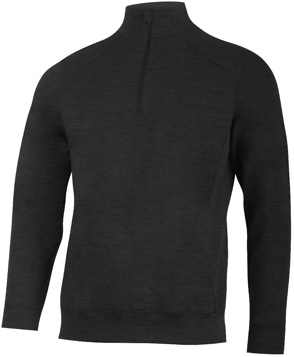 Lasting pánska merino mikina AMIR 9090 čierna Veľkosť: M