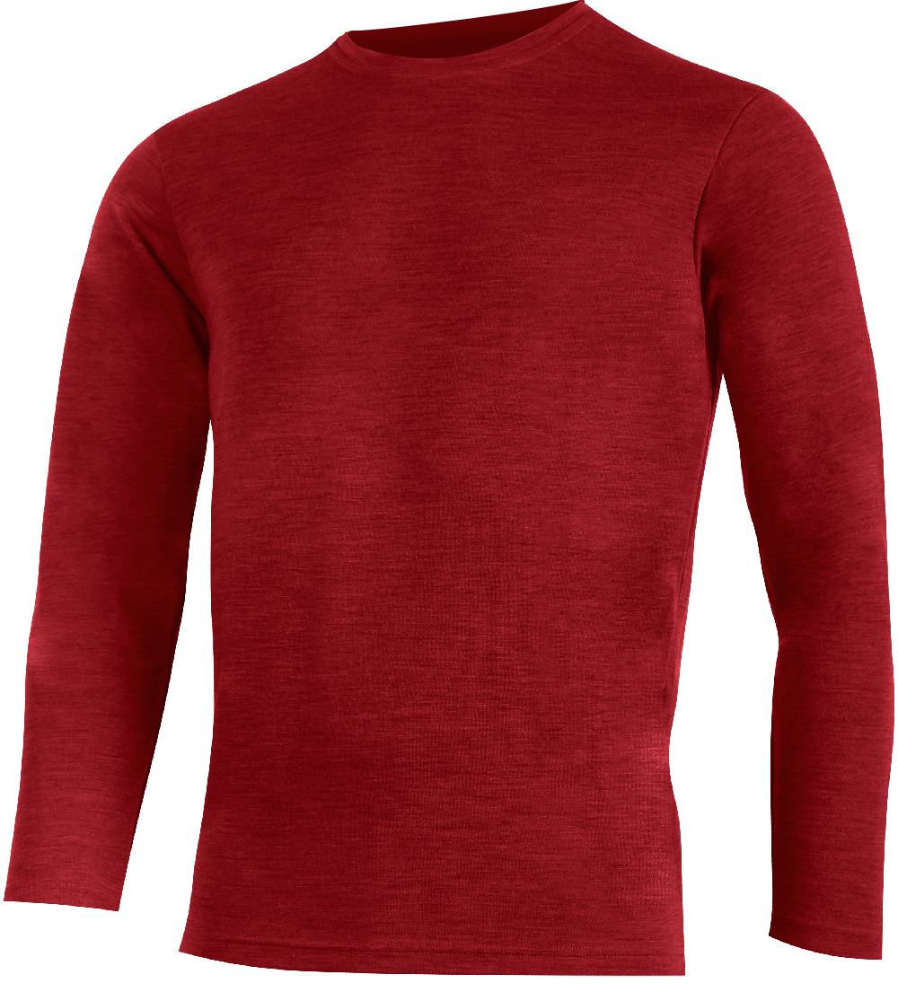 Lasting pánska merino mikina ANDRES 3636 červená Veľkosť: M