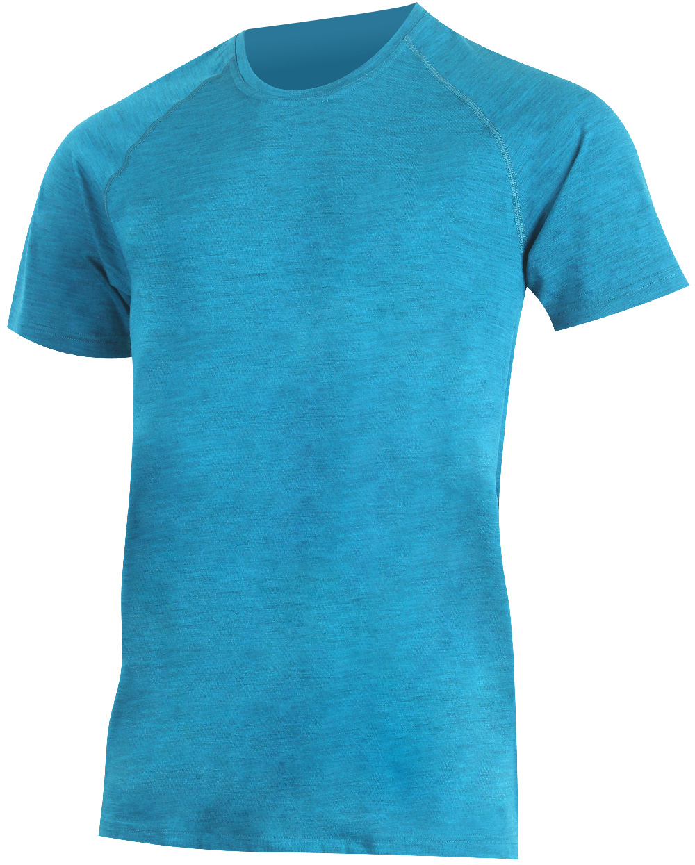 Lasting pánske merino tričko CARLOS 5858 modré Veľkosť: M