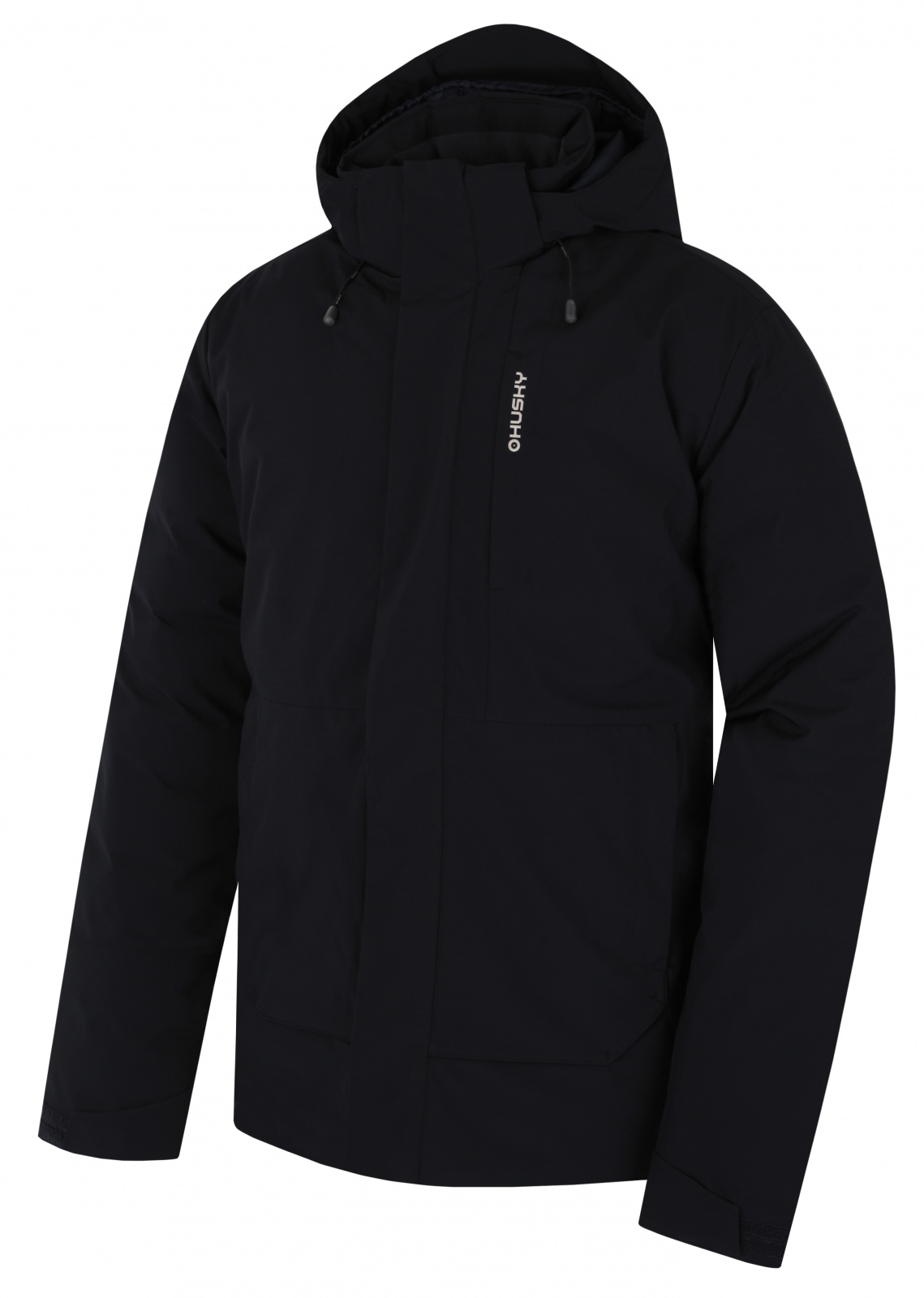 Husky Pánska hardshellová plnená bunda Nurme M black Veľkosť: L