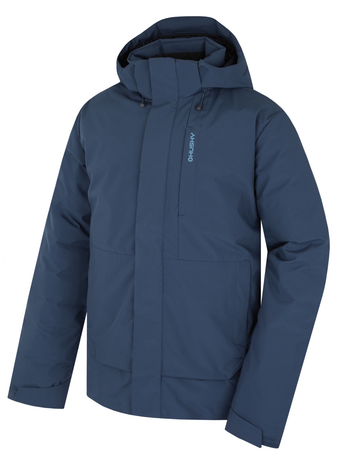 Husky Pánska hardshellová plnená bunda Nurme M dark blue Veľkosť: S