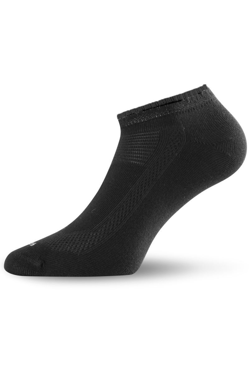 Lasting ARA-2páry bavlnené ponožky 900 čierna Veľkosť: XL