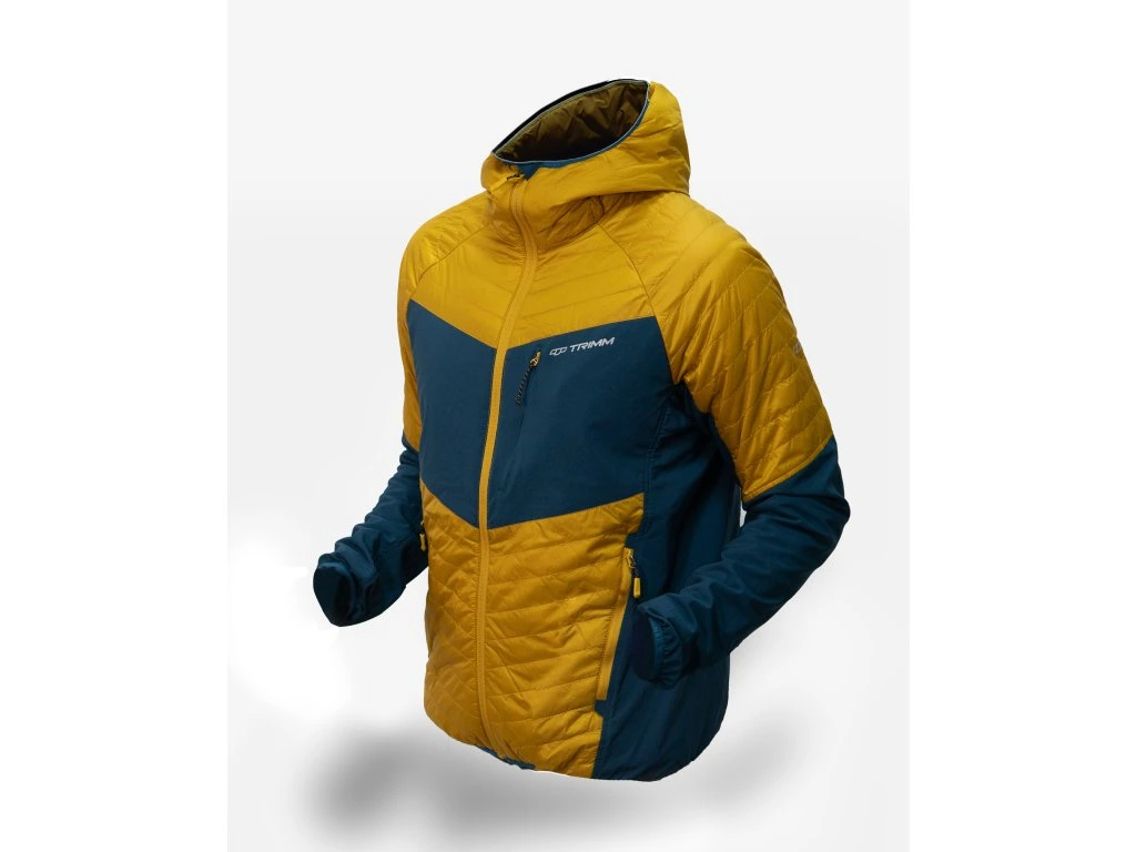 Trimm bunda ZENA mustard/ dark lagoon Veľkosť: XXL