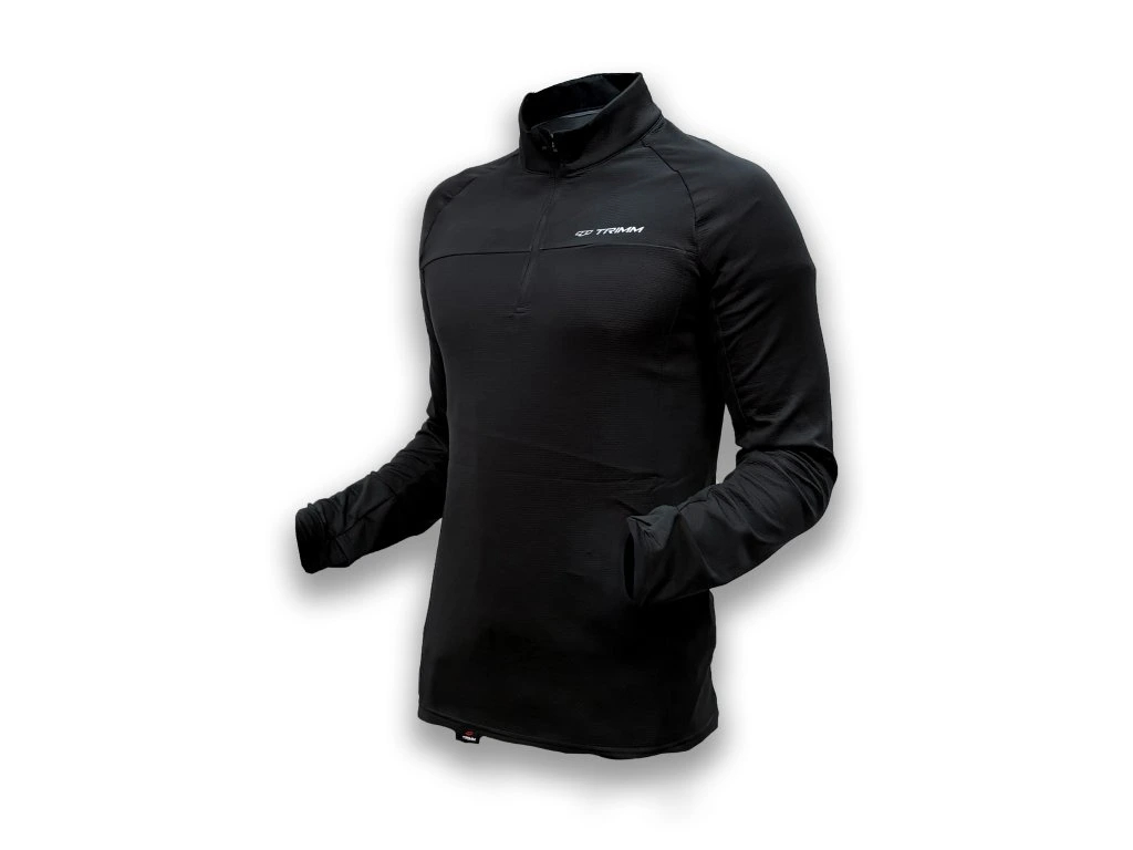 Trimm mikina CUBE grafit black Veľkosť: S