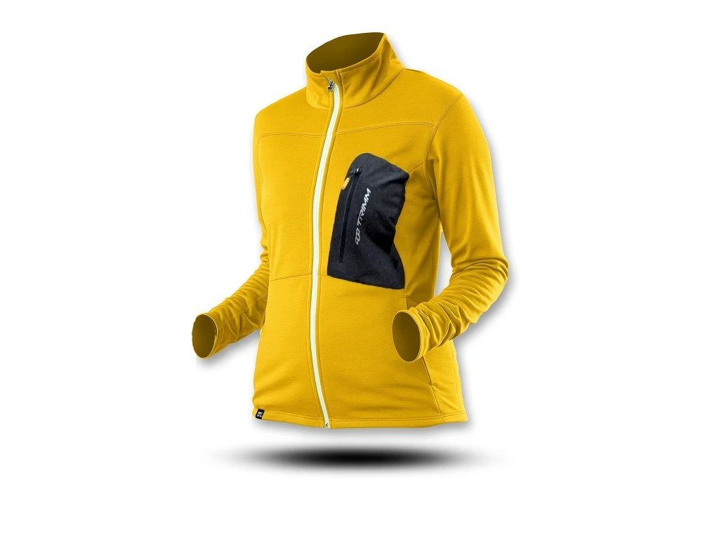 Trimm mikina MICRON LADY mustard Veľkosť: L