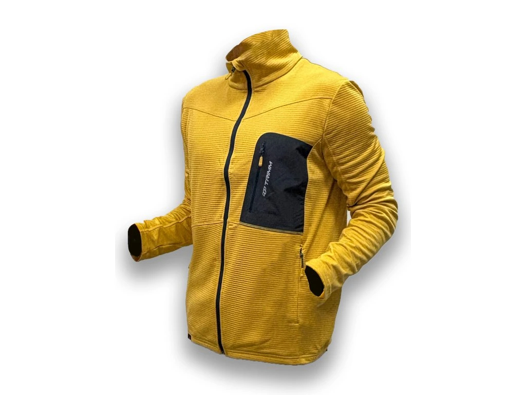 Trimm mikina MICRON mustard Veľkosť: XL