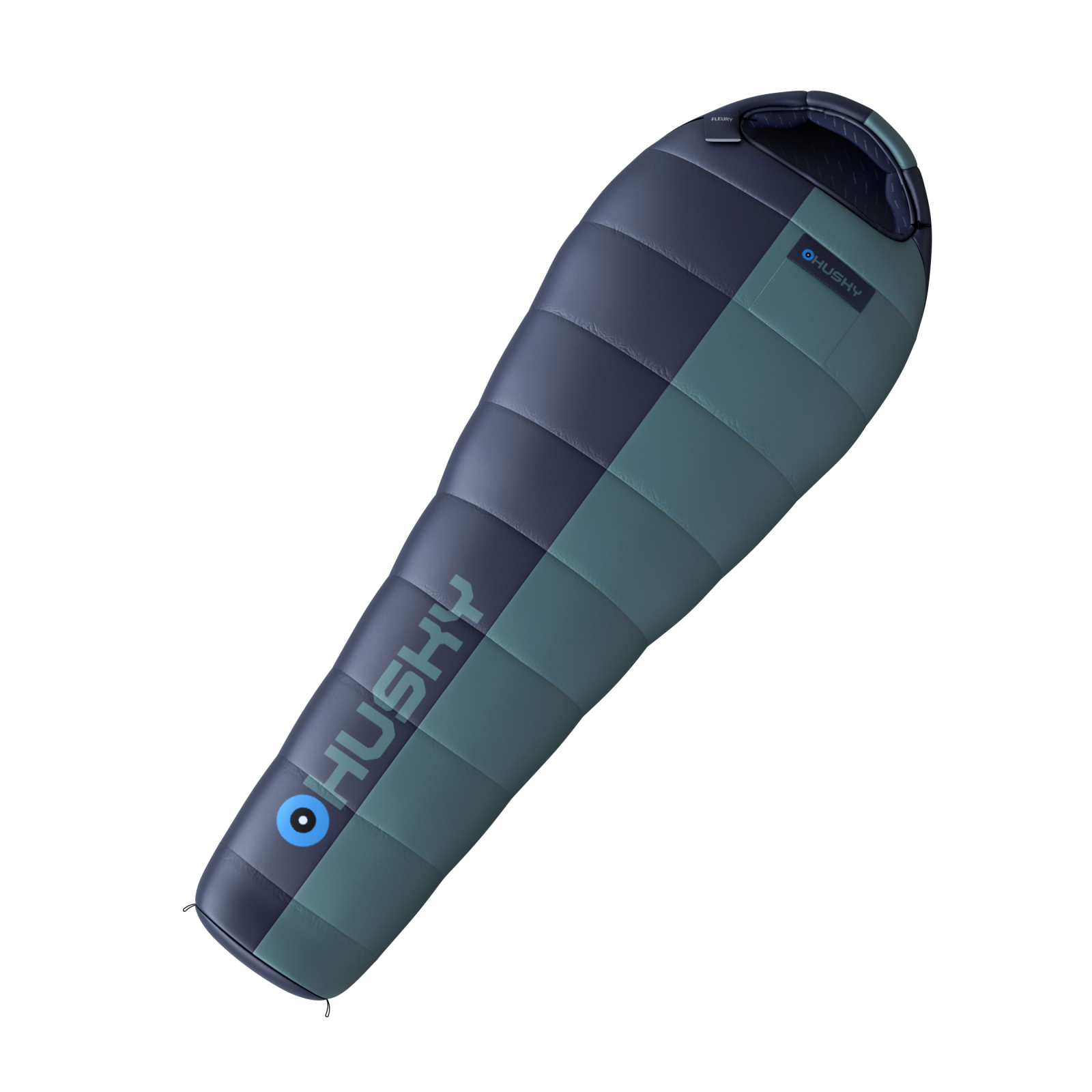 Husky Thermopro zimný spacák Fleury -20°C blue/turquoise Veľkosť: OneSize