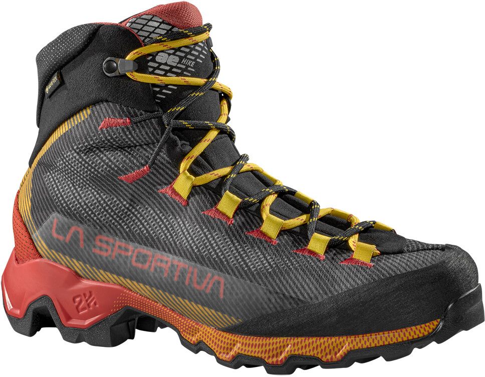 La Sportiva Aequilibrium Hike GTX Carbon/Yellow Veľkosť: 41,5