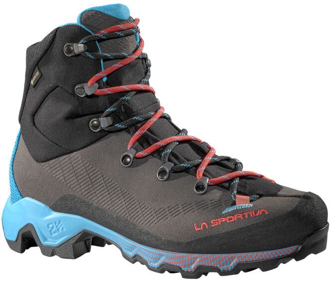La Sportiva Aequilibrium Trek Women GTX Carbon/Malibu Blue_G00B02 Veľkosť: 39,5