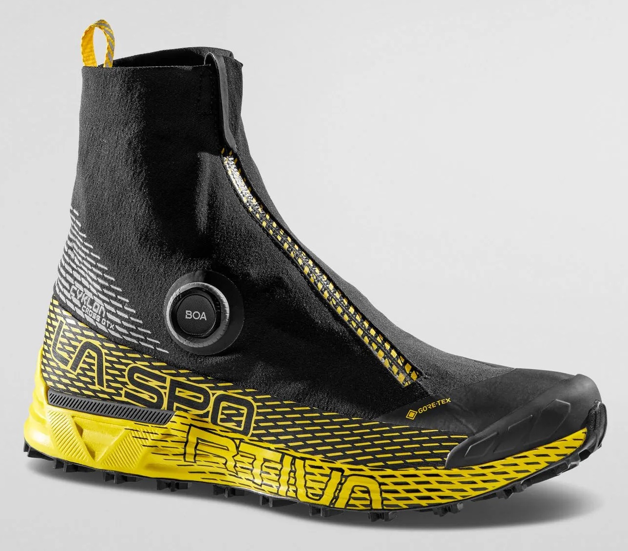 La Sportiva Cyklón Cross GTX Men Black/Yellow Veľkosť: 45