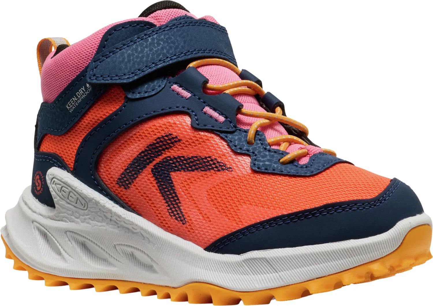 Keen ZIONIC MID WP CHILDREN naval academy/nasturtium Veľkosť: 27/28