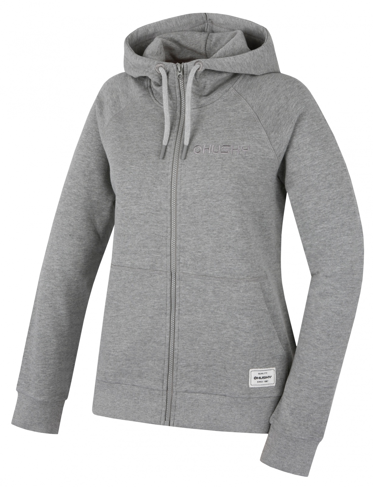 Husky Dámska bavlnená mikina Brool L grey Veľkosť: S