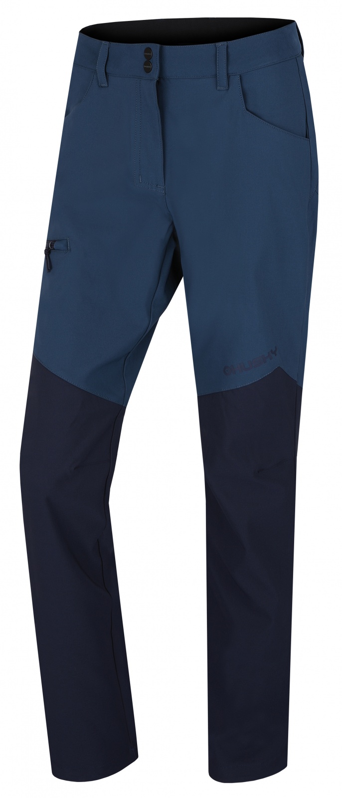 Husky Dámske softshellové nohavice Kavia L blue Veľkosť: XL