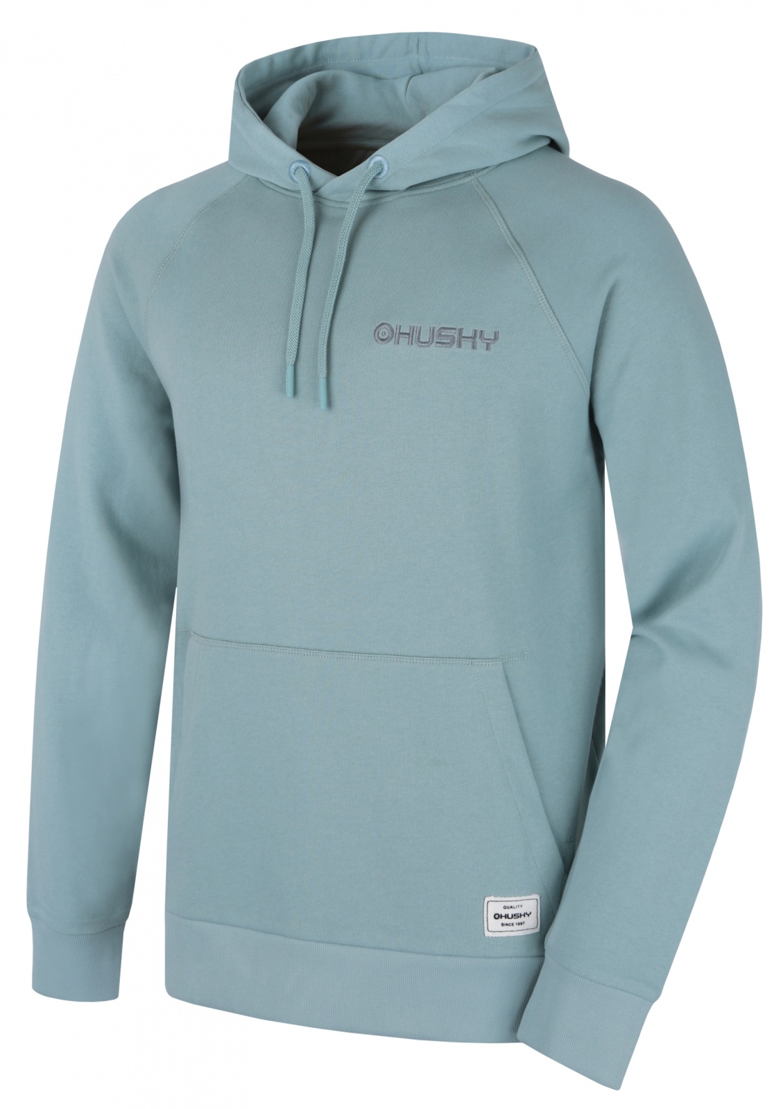 Husky Pánska bavlnená mikina Buggy M faded mint Veľkosť: XXXL