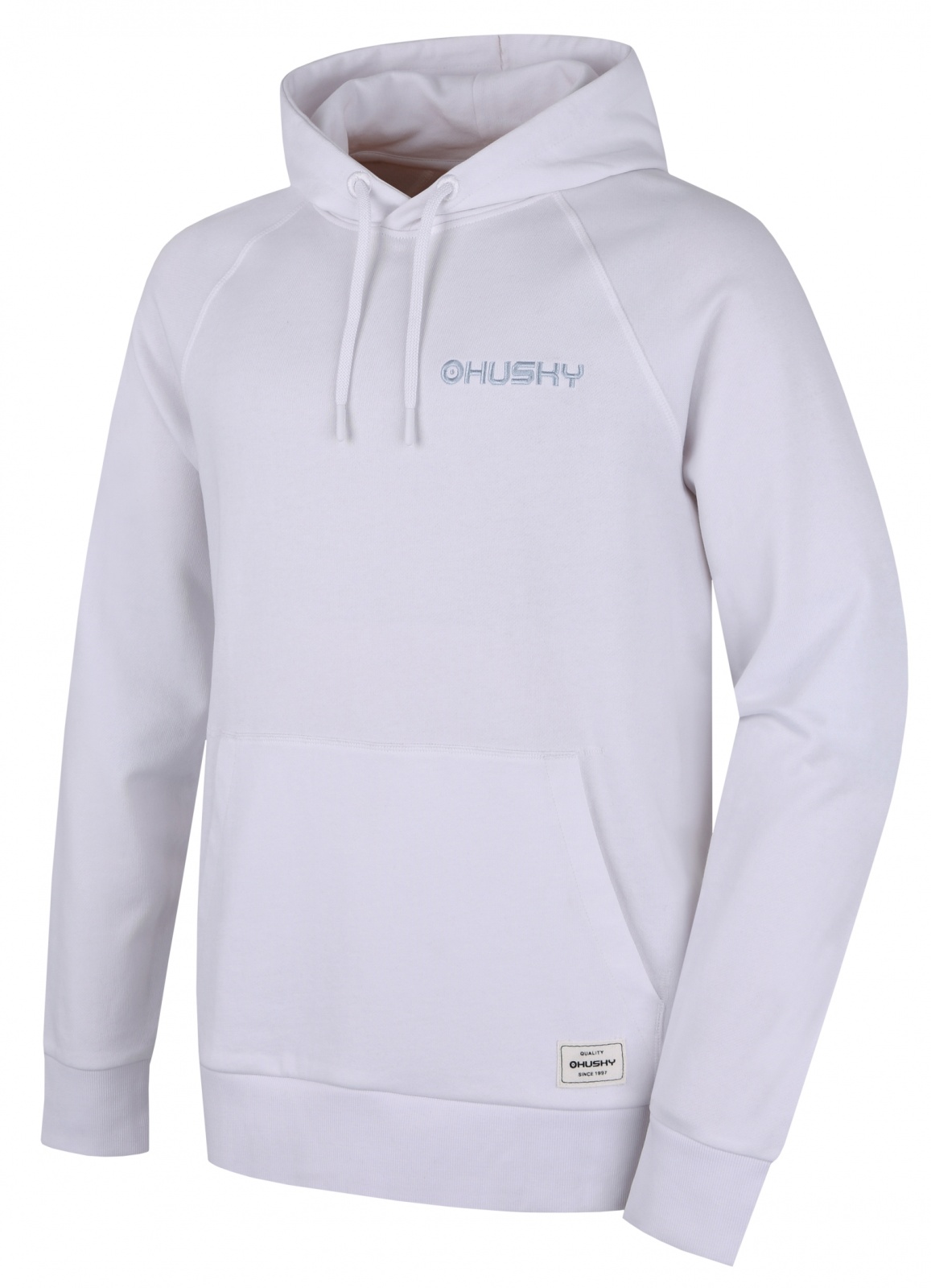 Husky Pánska bavlnená mikina Buggy M white Veľkosť: M