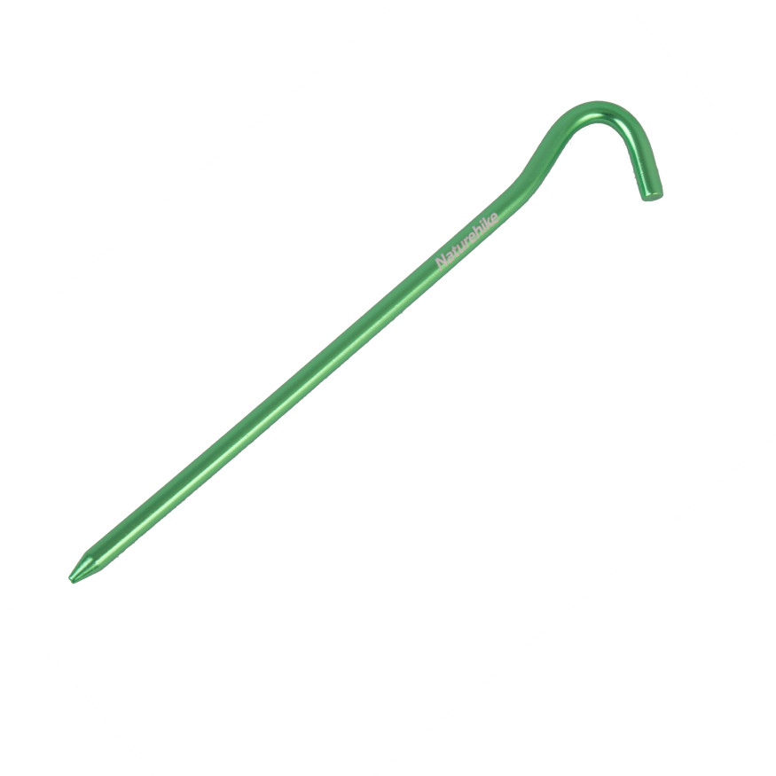 Naturehike MILTOIS Sada kolíkov na stan - hliníková zliatina, 18 cm (8 ks)