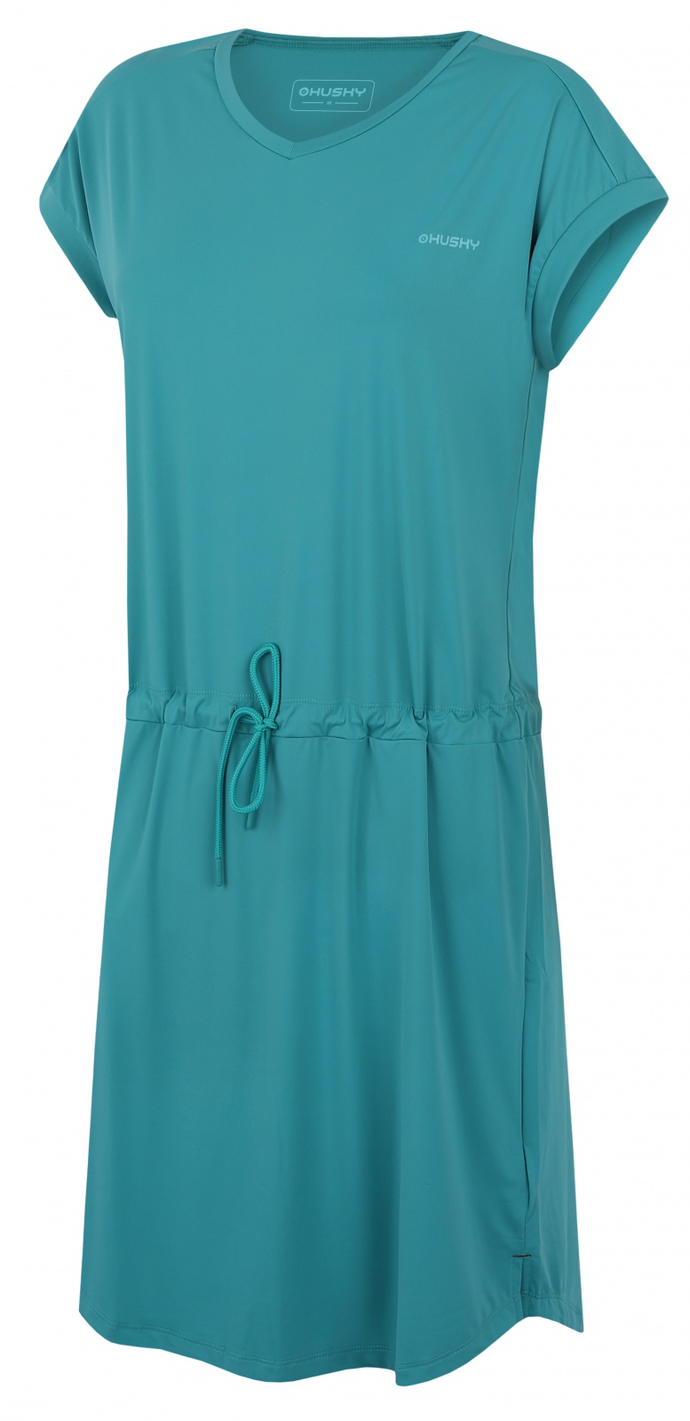 Husky Dámske šaty Delou L faded turquoise Veľkosť: L