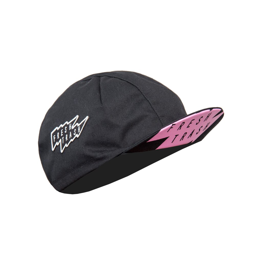 Fresh Trash MEN'S CYCLING CAP TRUE BLACK Veľkosť: L