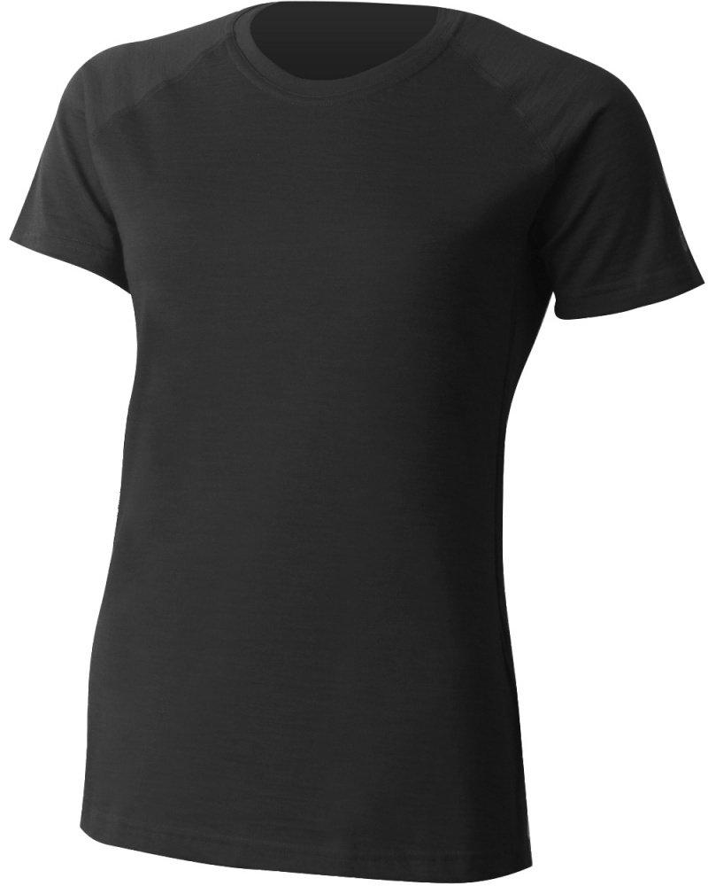 Lasting dámske merino tričko SOFIA čierne Veľkosť: M