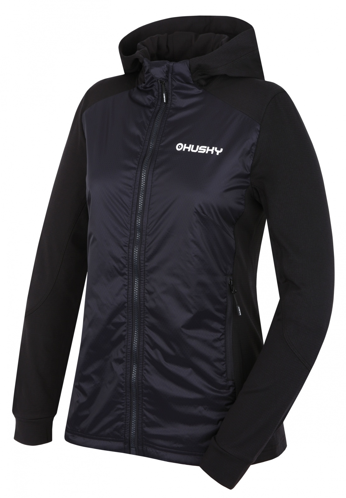 Husky Dámska mikina na zips Any L black Veľkosť: L