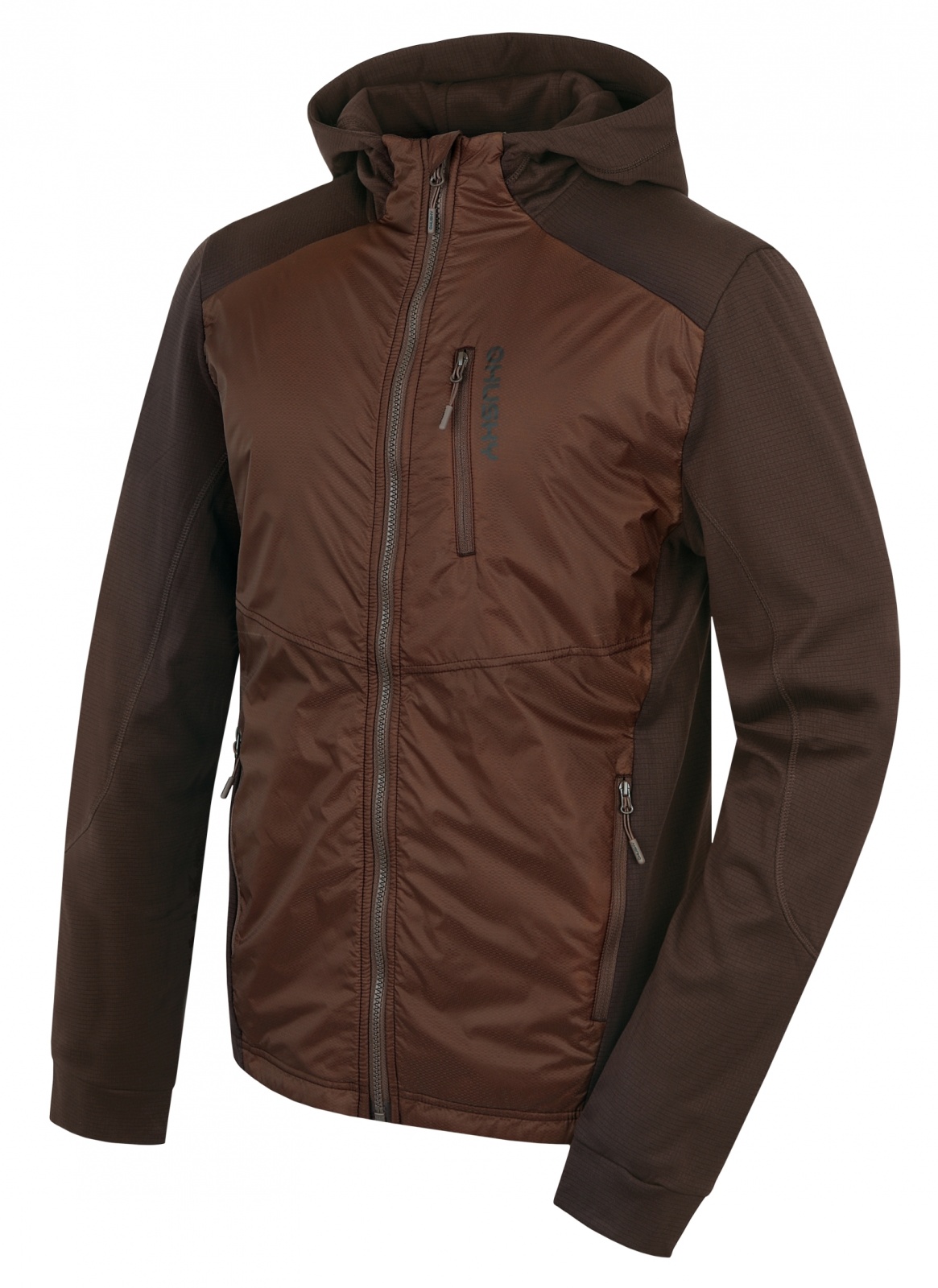 Husky Pánska mikina Any M brown Veľkosť: M