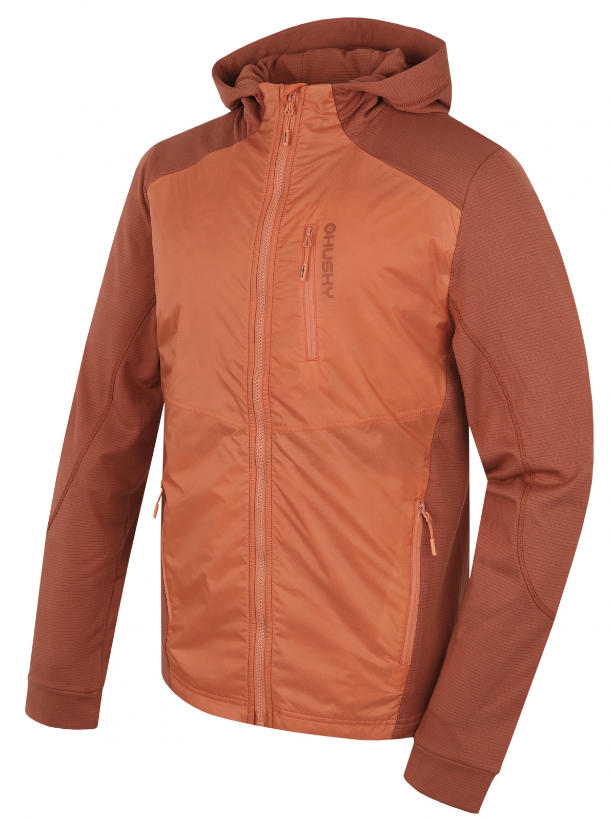 Husky Pánska mikina Any M orange Veľkosť: XXXL