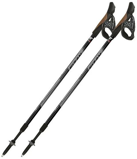 E-shop Fizan SPEED Black 2-dielna 75 -125 cm 8053630661679 trekingové palice