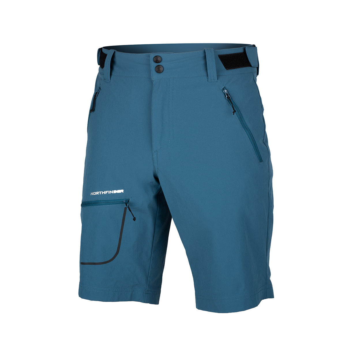 E-shop Northfinder ARIO pánske turistické šortky petrolblue BE-3525OR-2037
