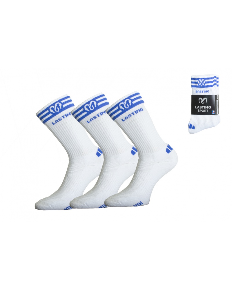 E-shop Lasting ponožky NTH 3pár 005 biele
