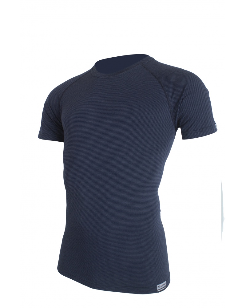 E-shop Lasting pánske merino tričko Z-QUIDO P52 modré