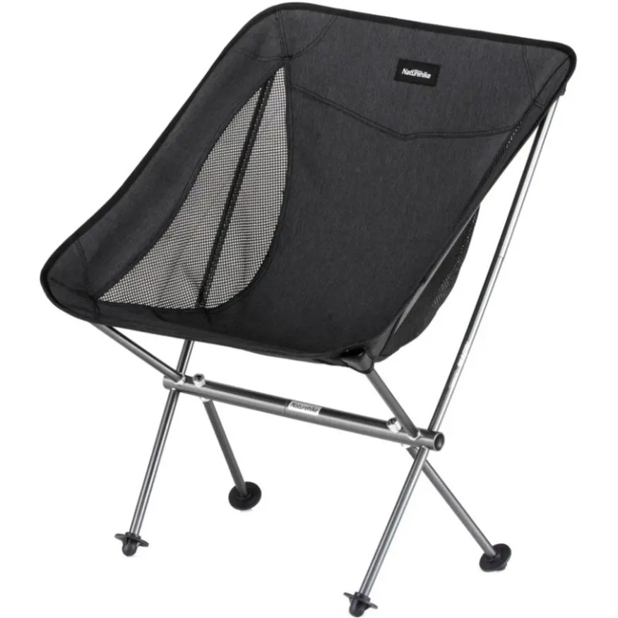 E-shop Naturehike ultraľahké skladacie kreslo čierne
