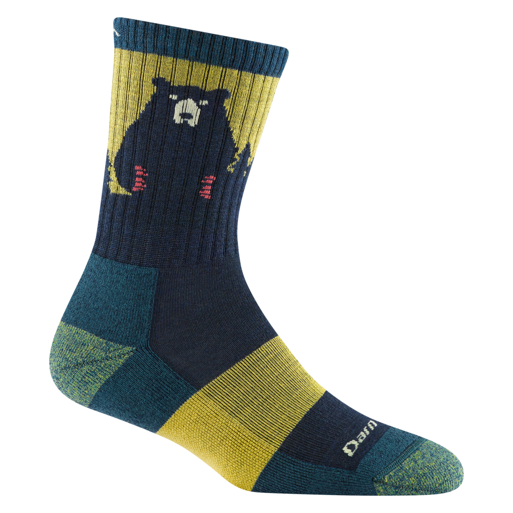 E-shop Darn Tough BEAR TOWN MICRO CREW LIGHTWEIGHT WITH CUSHION dark teal