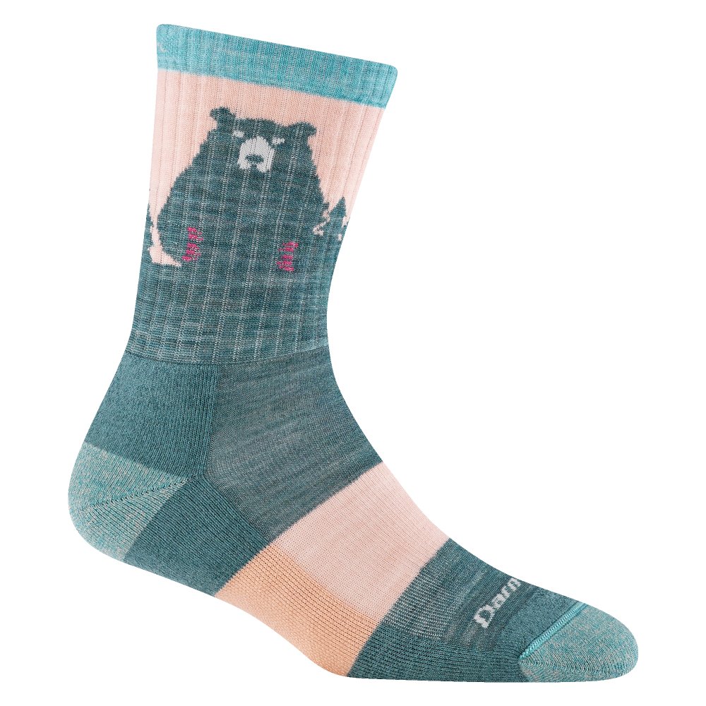 E-shop Darn Tough BEAR TOWN MICRO CREW LIGHTWEIGHT WITH CUSHION quartz