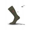 Lasting Bavlněná ponožka LFSK 620 zelená
