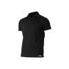 Lasting ELIOT 9090 černá vlněné merino polo košile