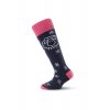 Lasting SJW 903 čierna detské ponožky (Veľkosť (34-37) S)