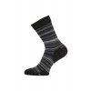 Lasting WPL 805 šedej vlnené ponožky (Veľkosť (42-45) L)