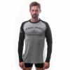SENSOR MERINO ACTIVE PT ADVENTURE pánské triko dl.r. šedáčerná 03
