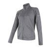 SENSOR MERINO UPPER dámská mikina celozip šedá