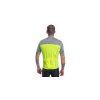 SENSOR CYKLO MOTION pánský dres kr.rukáv celozip neon yellowšedá 04