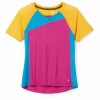 Smartwool W MERINO SPORT 120 MOUNTAIN BIKE SHIRT SHORT SLEEVE festive fushia