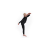 SENSOR MERINO ACTIVE SET juniorský triko dl.rukáv + spodky černá 04