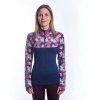 SENSOR COOLMAX THERMO dámská mikina zip deep blue feather 3