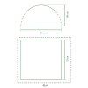 968088 3 coleman event shelter pro xl party stan