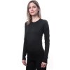 SENSOR MERINO AIR dámské triko dl.rukáv černá2