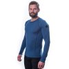 SENSOR MERINO AIR pánské triko dl.rukáv tm.modrá 2
